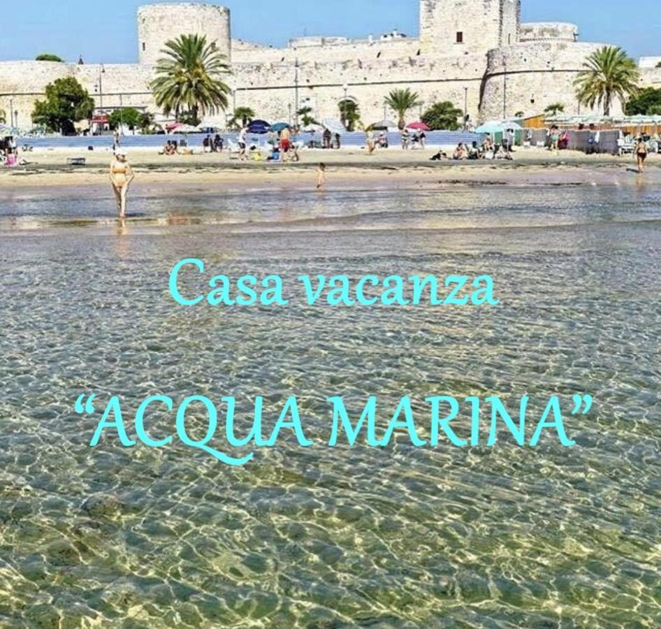 Casa Vacanza Acqua Marina Manfredonia Buitenkant foto